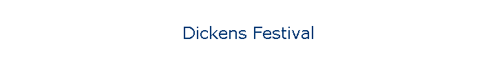 Dickens Festival
