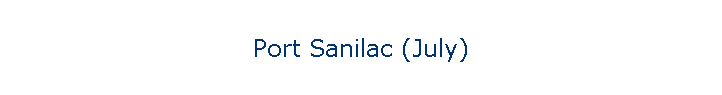 Port Sanilac (July)
