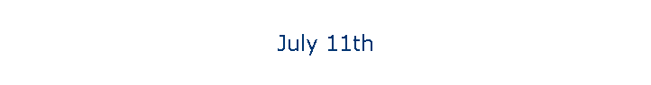 July 11th