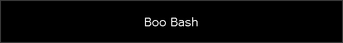 Boo Bash