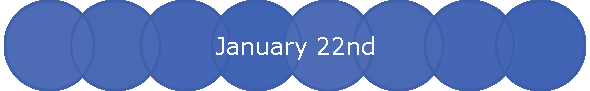 January 22nd