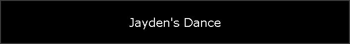 Jayden's Dance