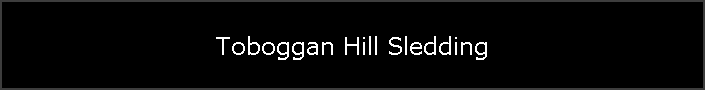 Toboggan Hill Sledding