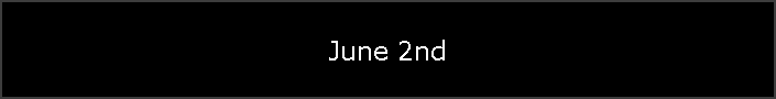 June 2nd