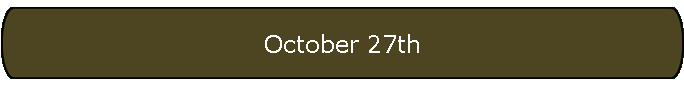 October 27th