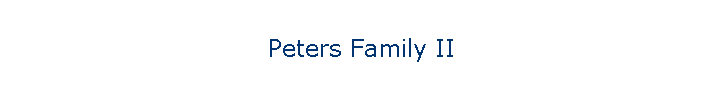 Peters Family II