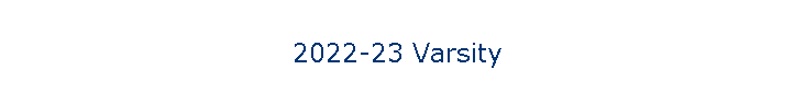 2022-23 Varsity