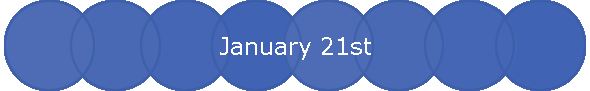 January 21st